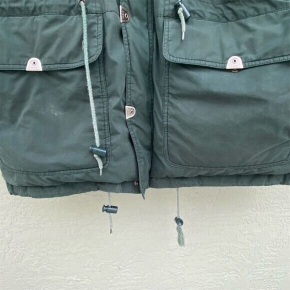 Vintage Triple F.A.T. Goose Men's Green Down Parka Jacket Size L - Picture 8 of 12